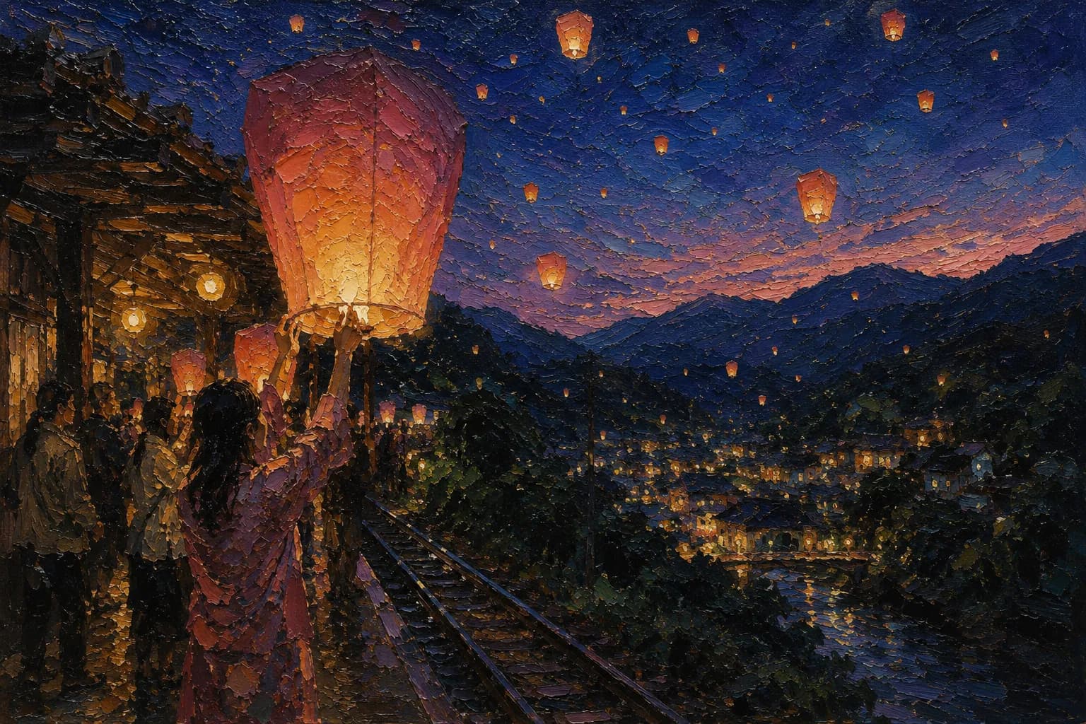 平溪天燈節攻略:把願望寫上天燈的山城夜晚
